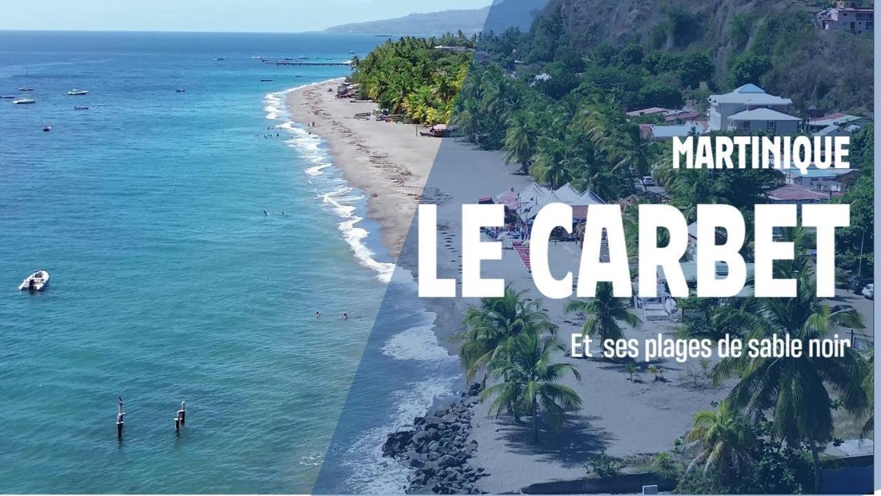 Votre Bungalow "Petit Tresor" Vintage 80 Le Carbet Exterior foto